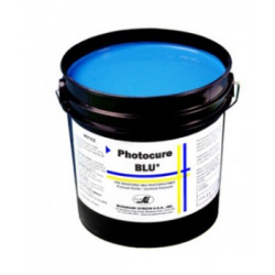 PHC BLU SBQ Photocure Blue Emulsion Plastisol/Water Base Ink w/LED exp