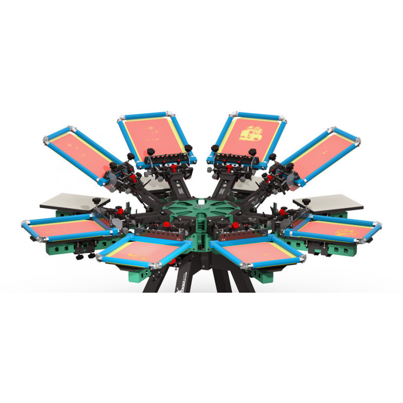 v-2000HD Manual Screen-Printing Press