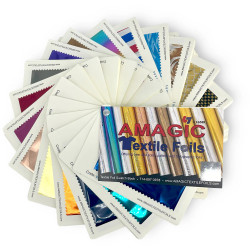 Textile Heat Press Foil Swatch Book